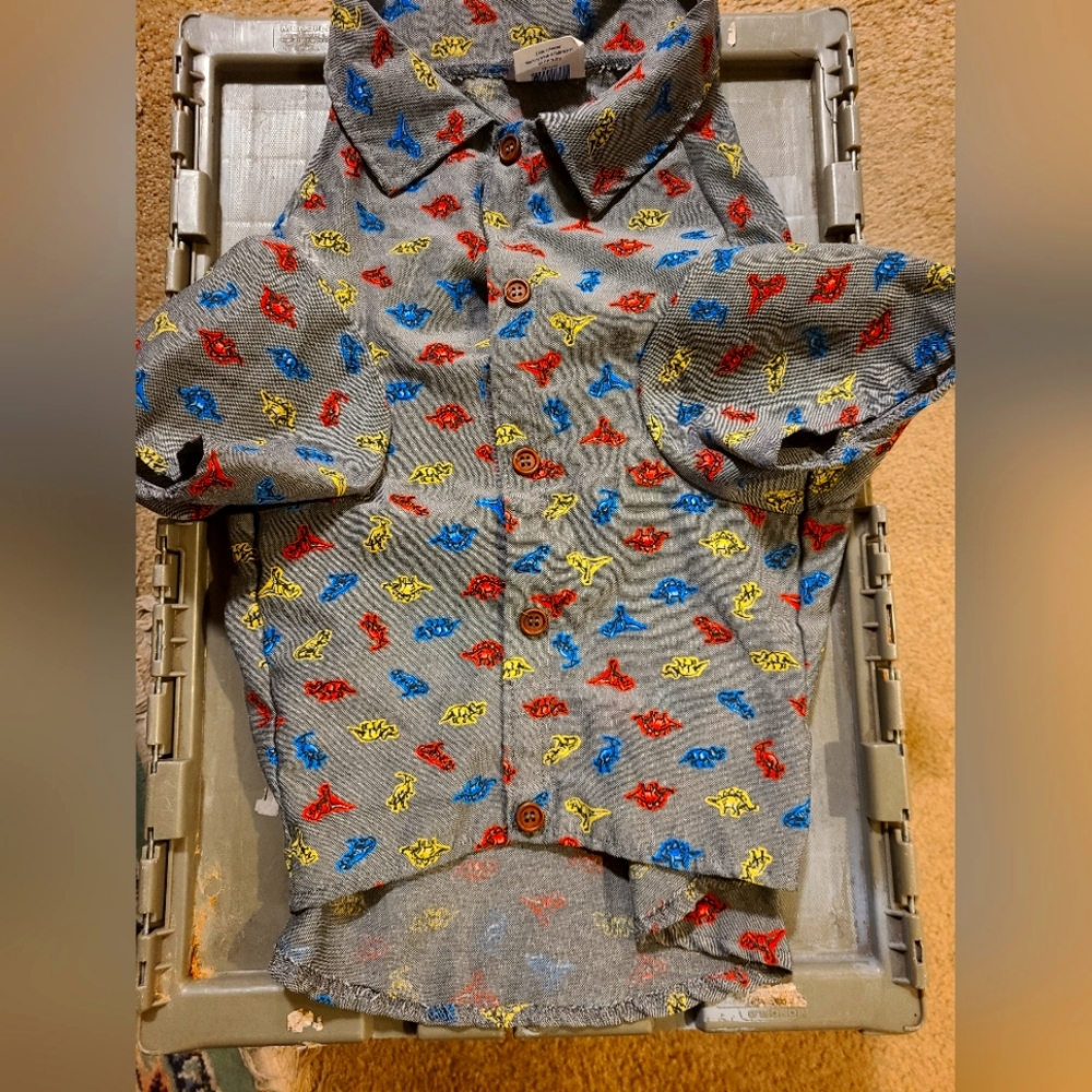 Top paw dog dress shirt button up